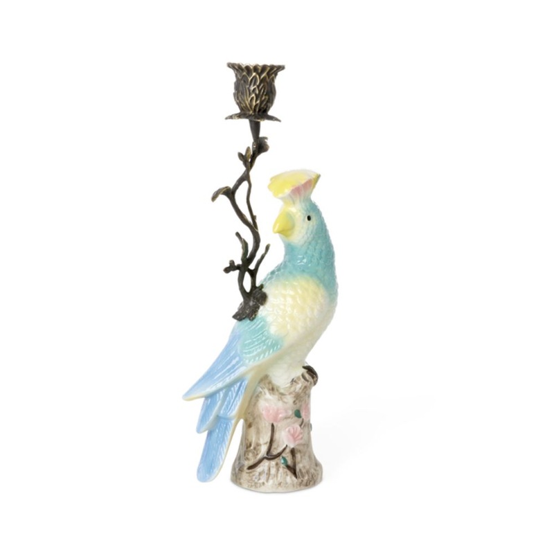Rice DK Ceramic Candle Holder in Exotic Bird Shape