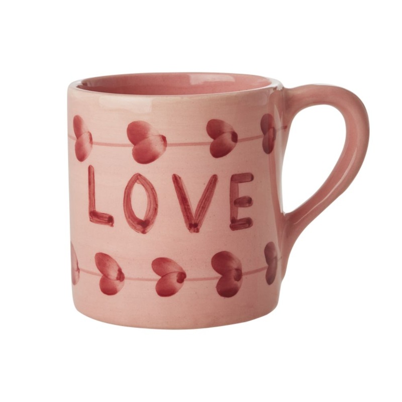 Rice DK Ceramic Mug with Hand-Painted Love - 420ml