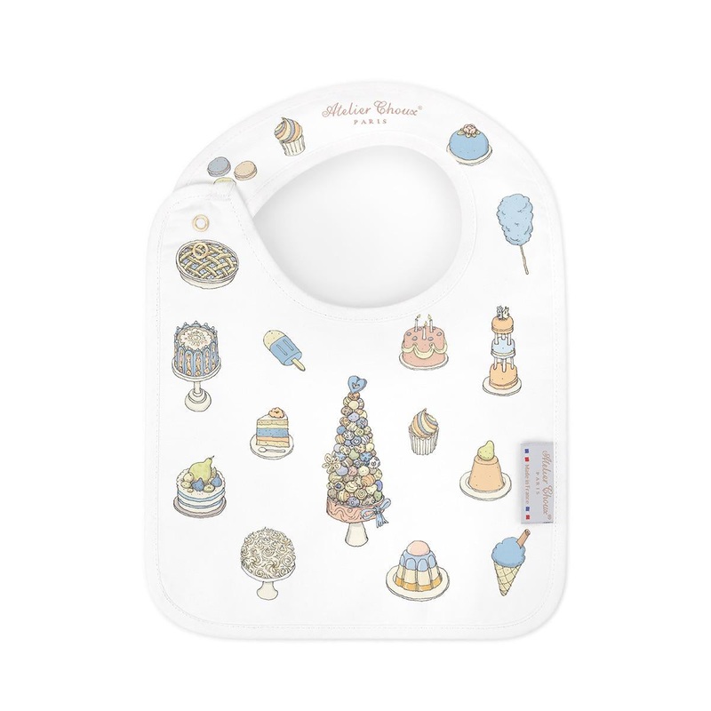 Atelier Choux Satin Bib Sweetie Pie