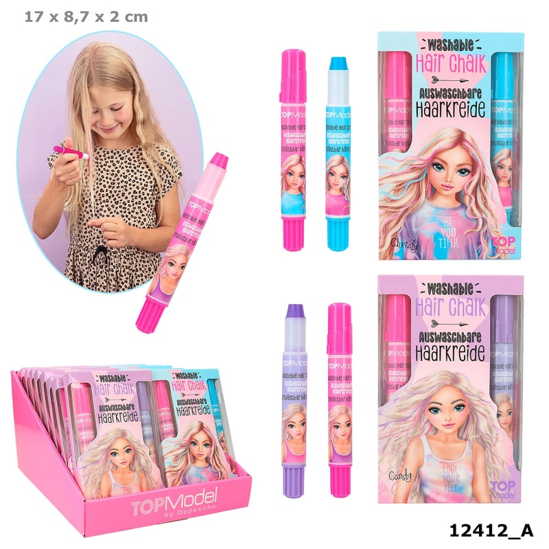 Depesche Topmodel Hair Chalk Pens