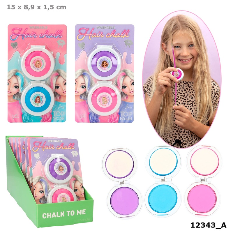 Depesche Topmodel Hair Chalk Set Beauty and Me