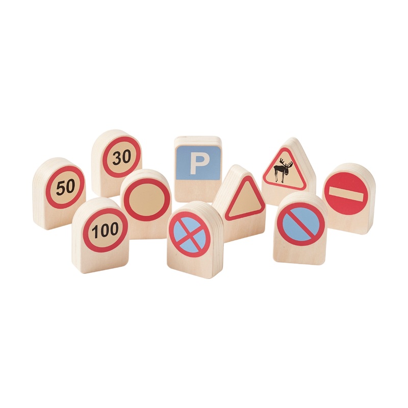 Kid's Concept Traffic Sign 10 pcs Adien