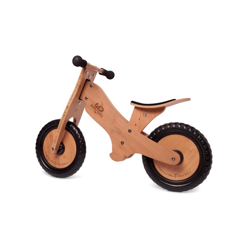Kinderfeets Balance Bike - Bamboo 84x35.6x55cm
