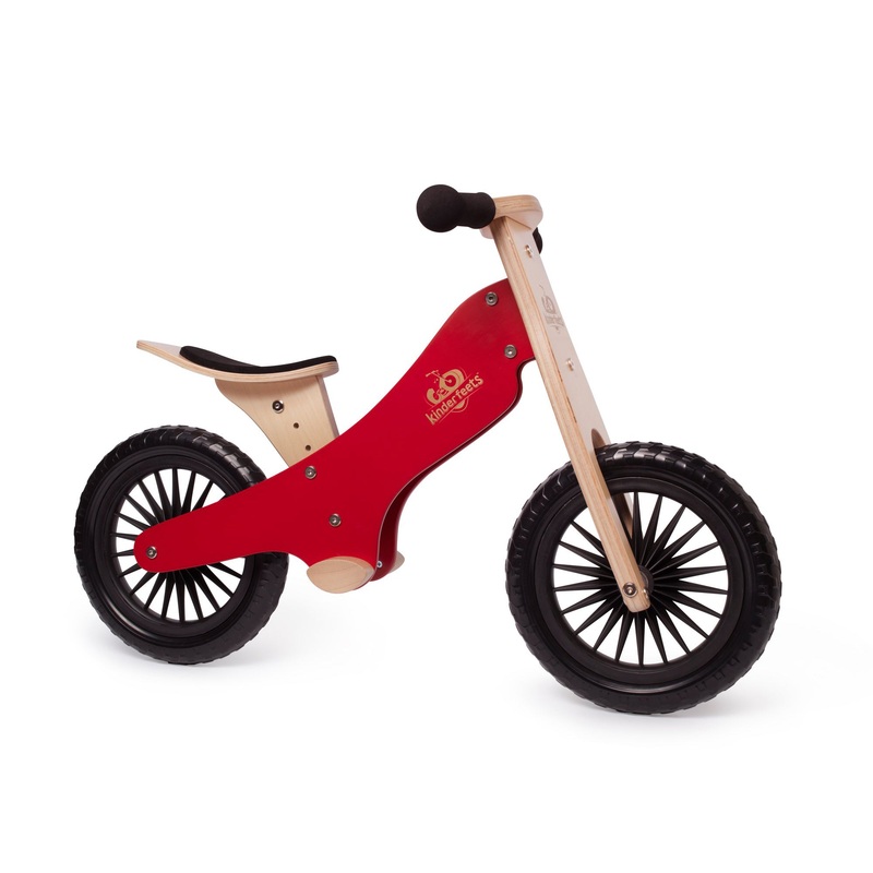 Kinderfeets Balance Bike - Cherry Red 84x35.6x55cm
