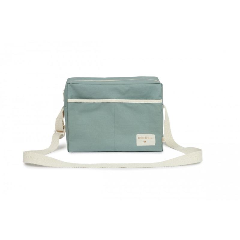 nobodinoz Sunshine XL Rectangular Cooler Bag Eden Green