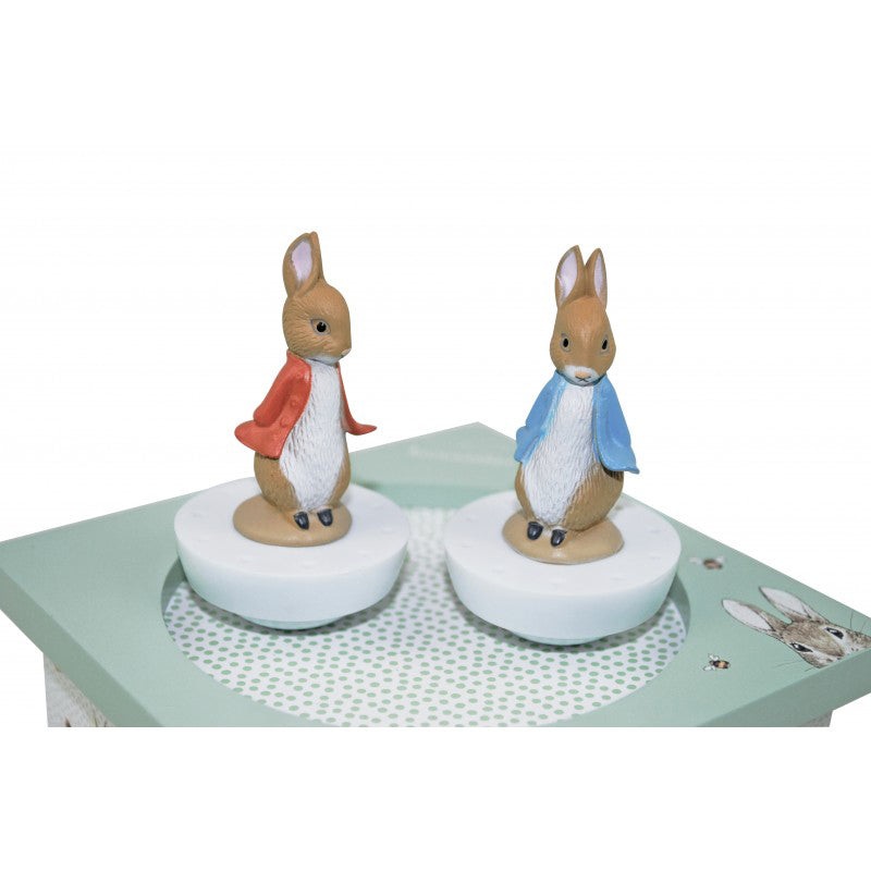 Trousselier Dancing Music Box Peter Rabbit