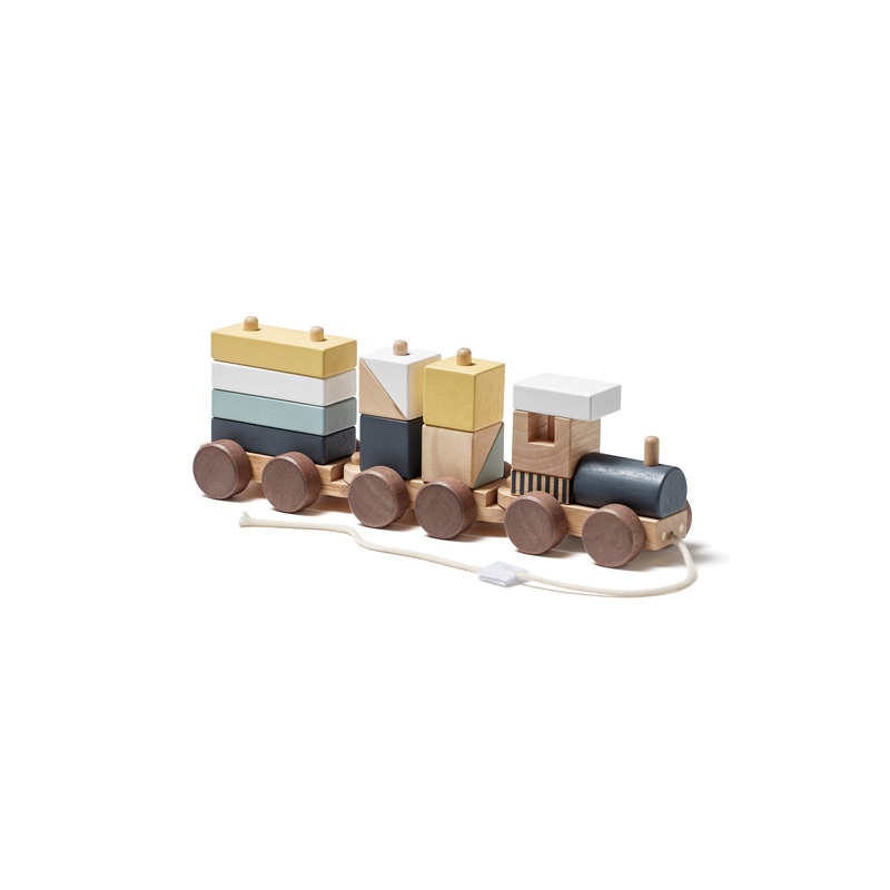Kid's Concept Block Train Natural