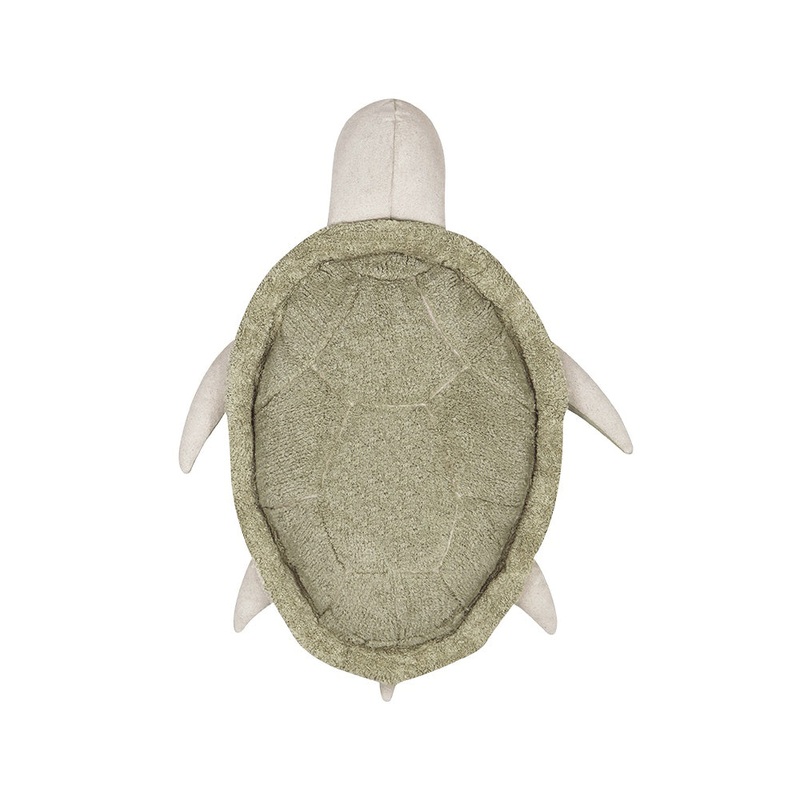 Lorena Canals Sea Wonders Mrs. Turtle Machine Washable Pouf Cushion - 85x115cm (Online Exclusive)