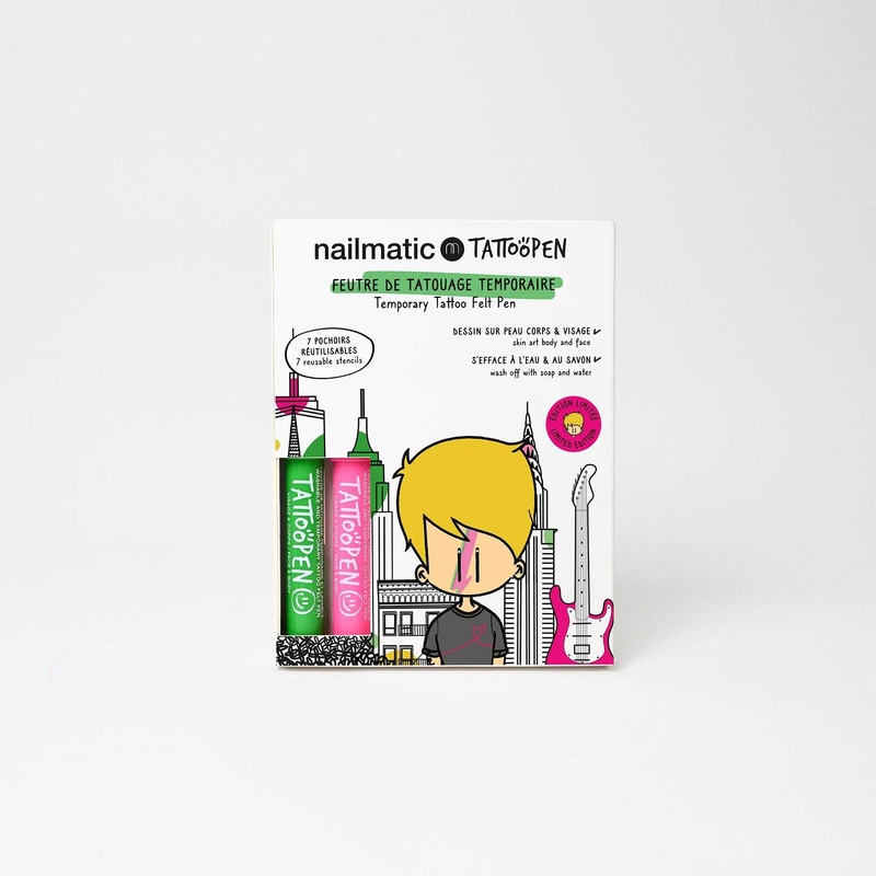 Nailmatic Tattoopen Jo Little NYC 7 Stencils