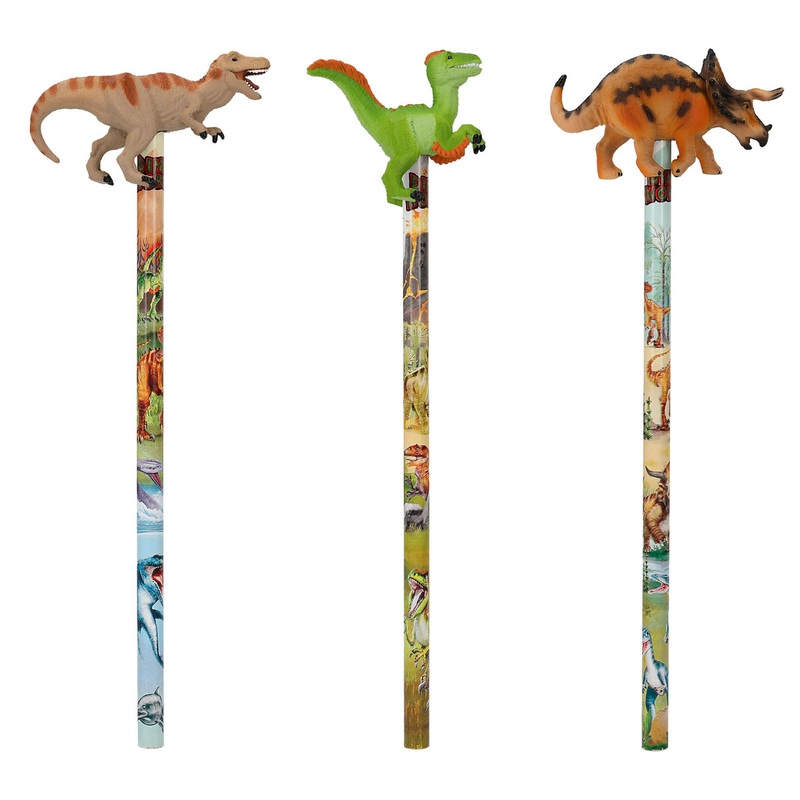 Depesche Dino World Pencil with Dino Topper (1pc)