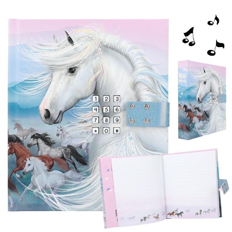 Depesche Miss Melody Diary with Code and Sound, Design 1
