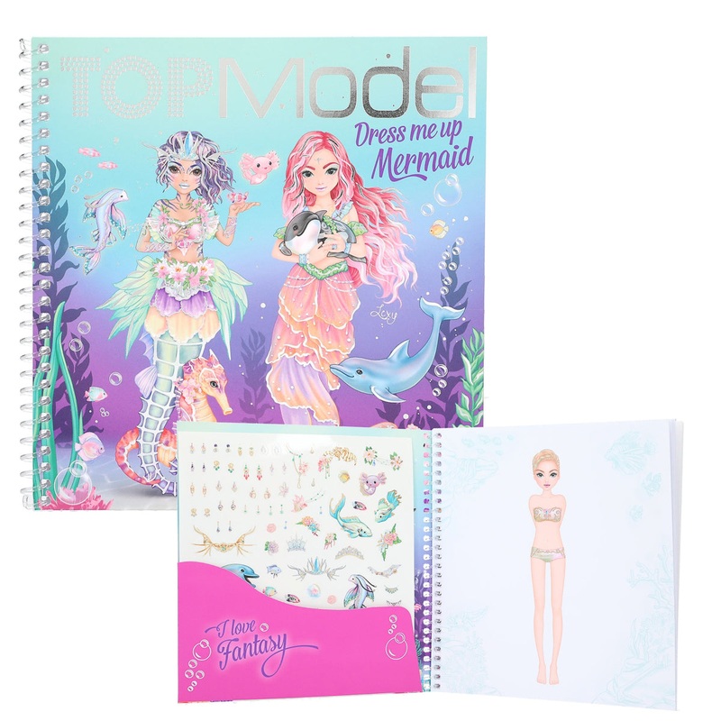 Depesche Topmodel Dress Me Up Stickerbook Mermaid