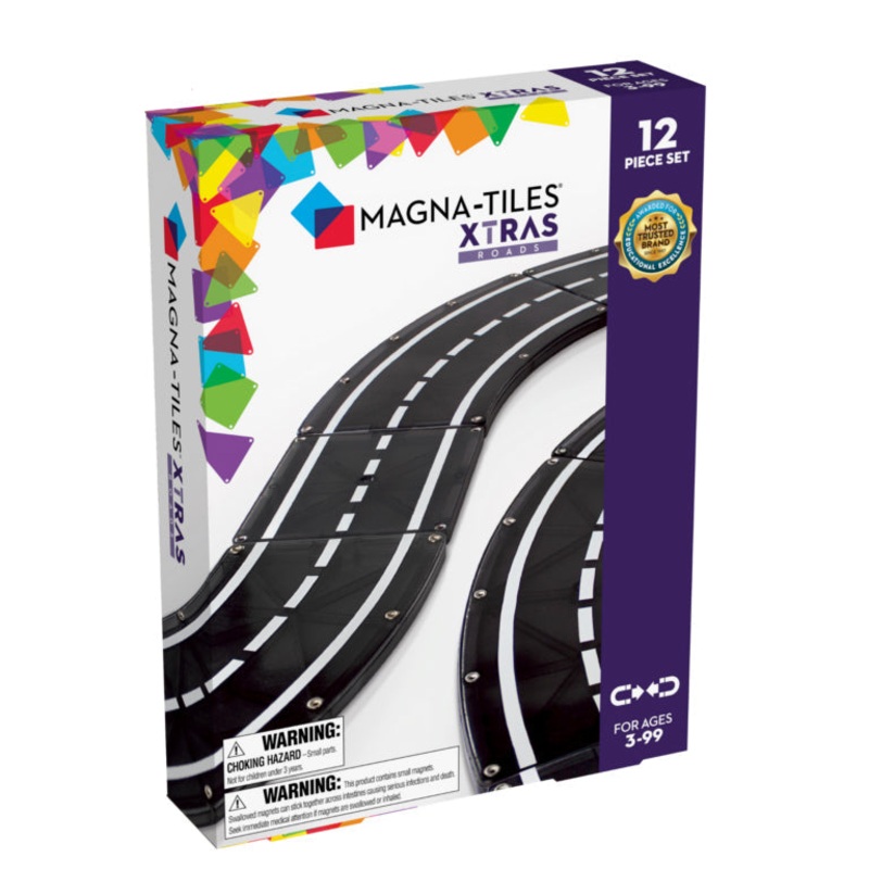 MAGNA-TILES Xtras Roads 12pcs Set