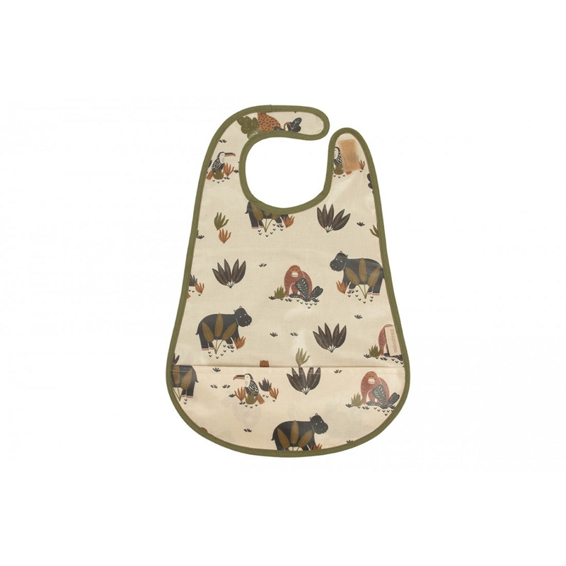 nobodinoz Get Ready Waterproof Bib 30x43 Hippolyte