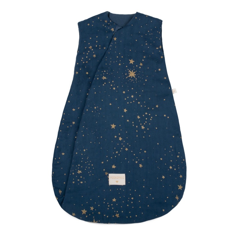 nobodinoz Sweety Light Sleeping Bag Gold Stella/Midnight Blue