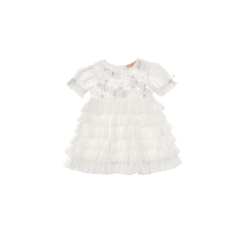 Tutu du Monde Bebe Dreamscape Tulle Dress Milk