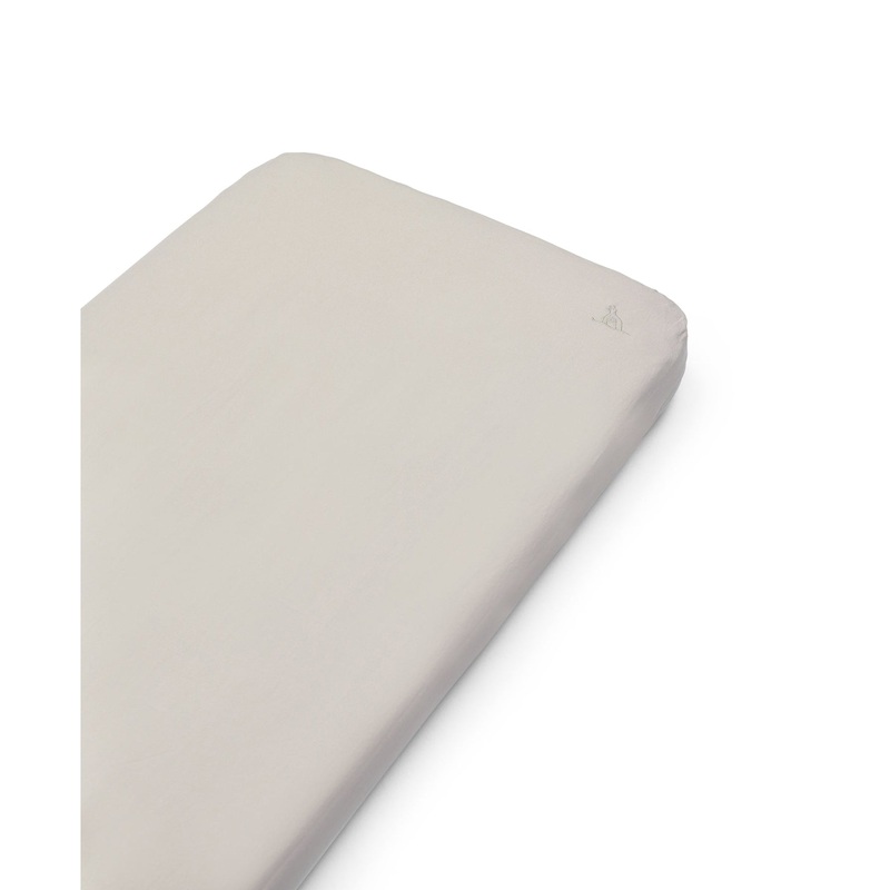 Dear April Baby Fitted Sheet - 42x82x5cm - Pure Nature (For Oliver Furniture Wood Co-Sleeper & Seaside Cradle)