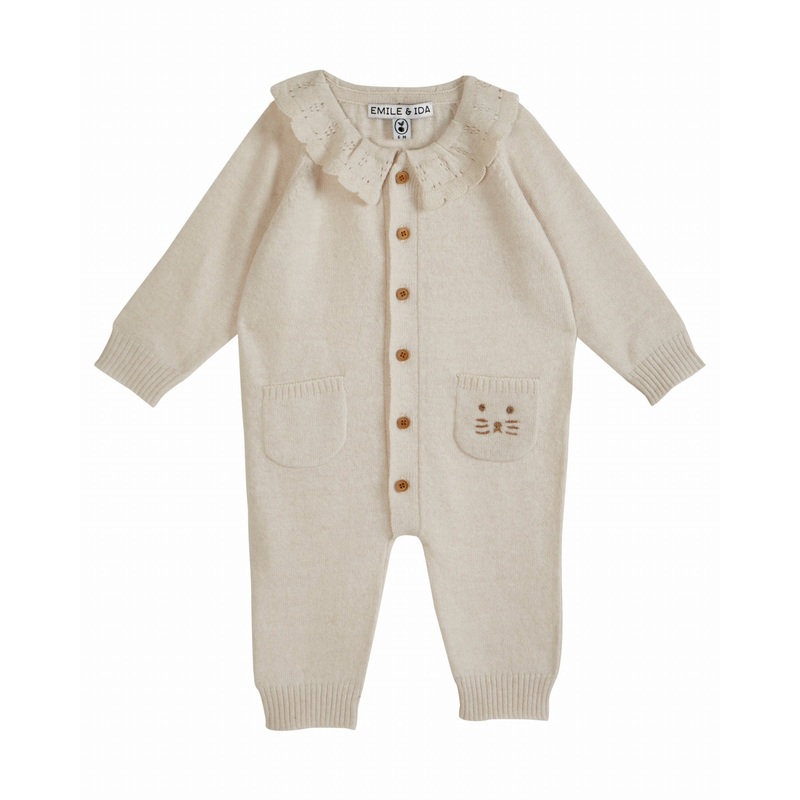 Emile et Ida Jumpsuit Ecru