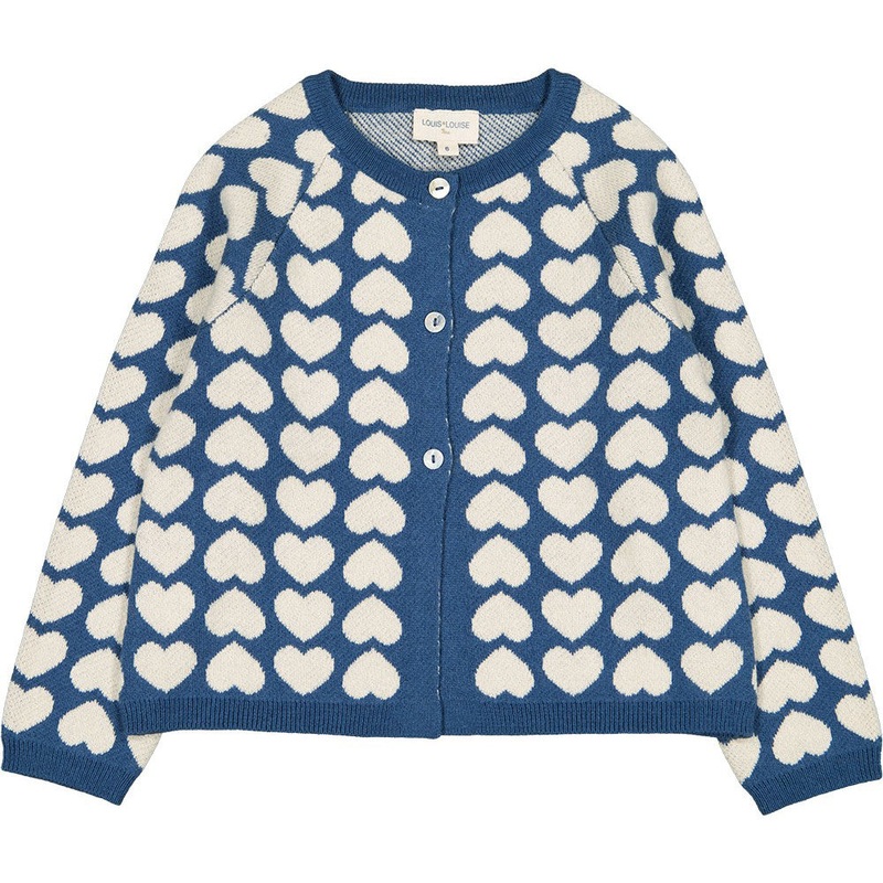 Louis Louise Cardigan Gulsah Knitted Wool Blend Coeur