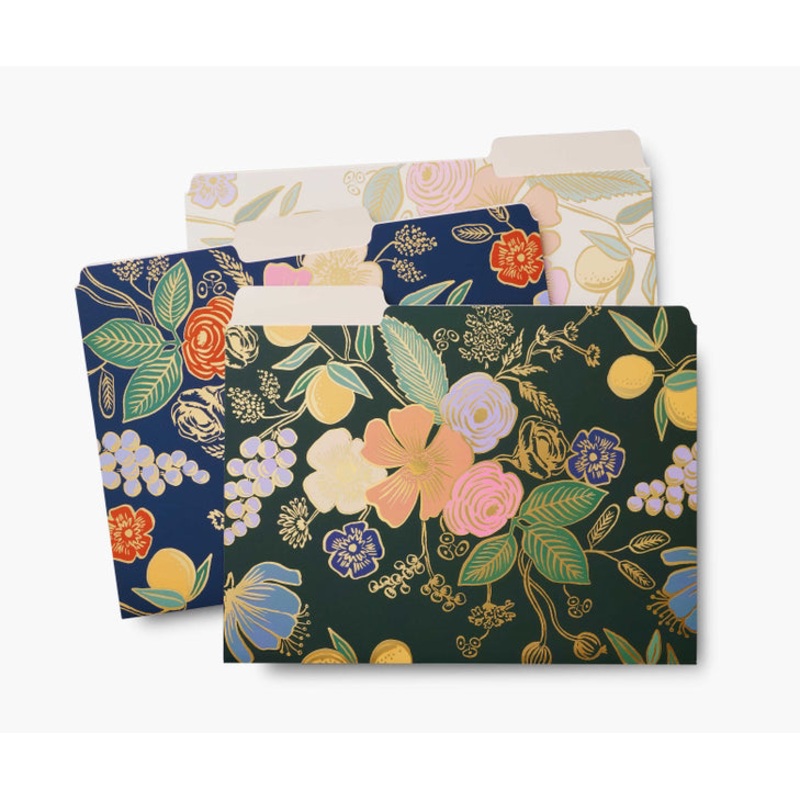 Rifle Paper Co Colette File Folder Set