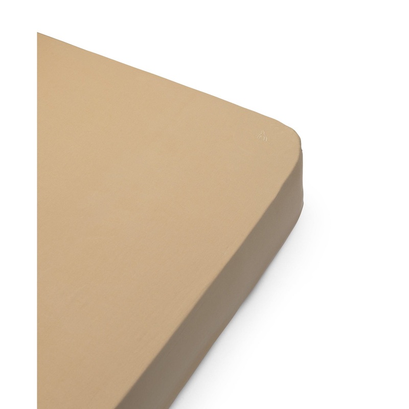 Dear April Baby Fitted Sheet - 68x122x12cm - Sandy Feet (For Oliver Furniture Wood Mini+ Cot Bed)