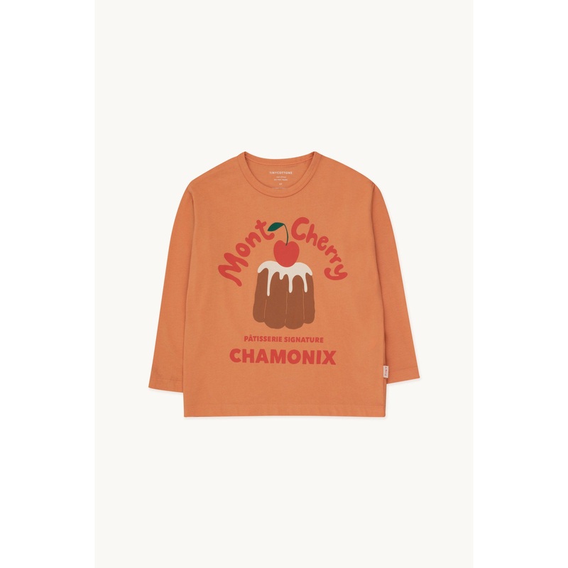 TINYCOTTONS Mont Cherry Tee Light Grey