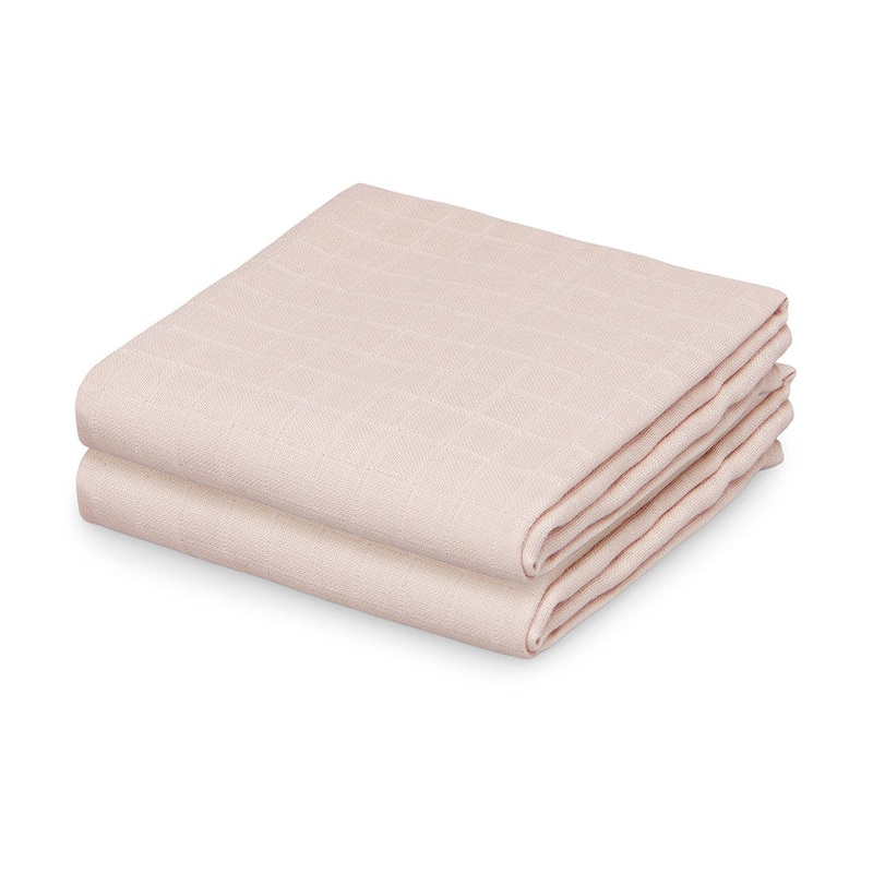 Cam Cam Copenhagen Muslin Cloth, 2-pack - GOTS Shell