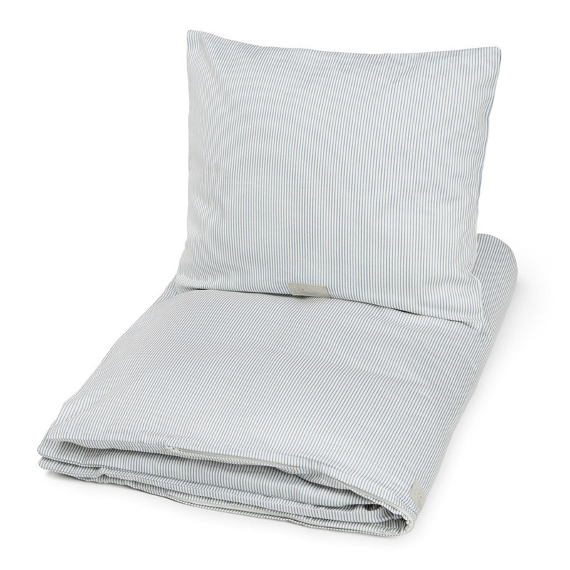 Cam Cam CopenhagenBedding, Single, 140x200cm - GOTS Classic Stripes Blue