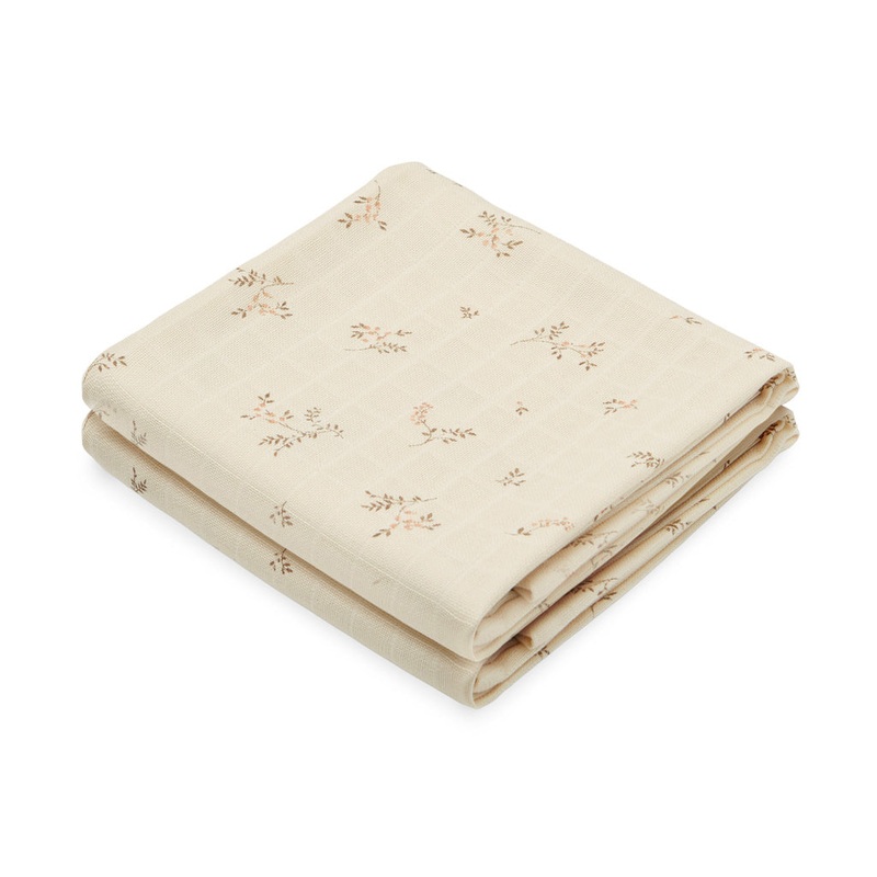 Cam Cam CopenhagenMuslin Cloth, 2-pack - GOTS Ashley