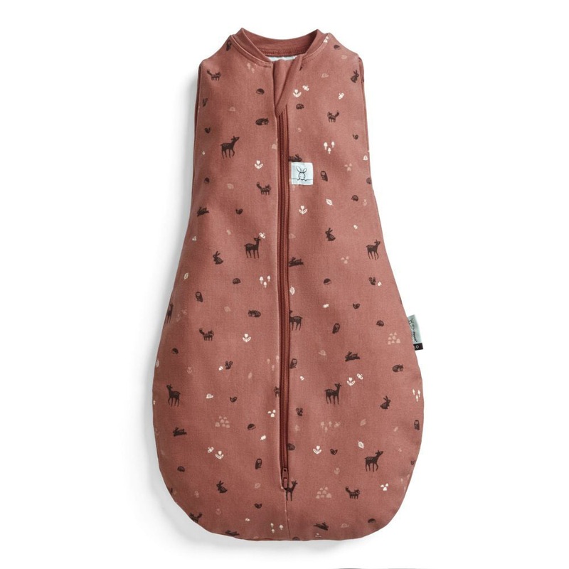 ergoPouch Cocoon Swaddle Bag - 1.0 TOG - Forest Friends