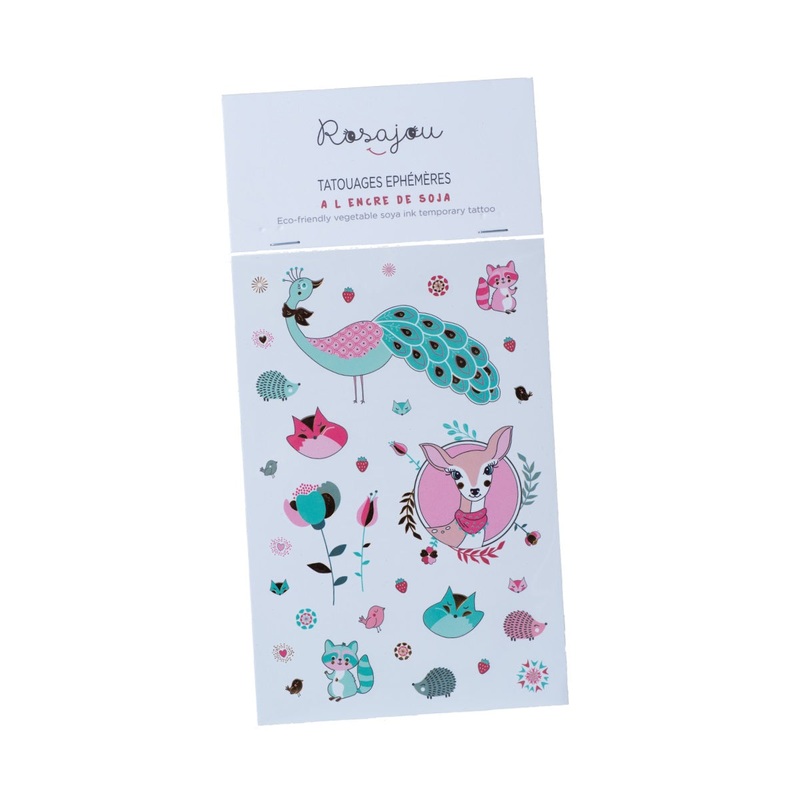 Rosajou Temporary Tattoos Nature