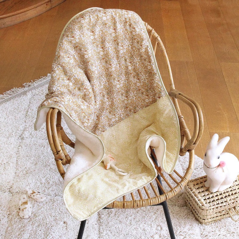 Barnabe aime le caf Baby Blanket Harper 73x90cm