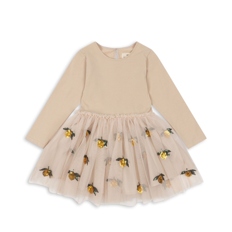 Konges Sljd Yvonne Dress Lemon Sequin