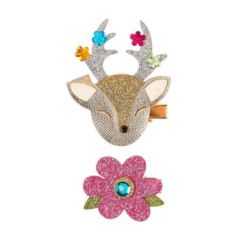 Souza Hair Claws Reindeer-Flower