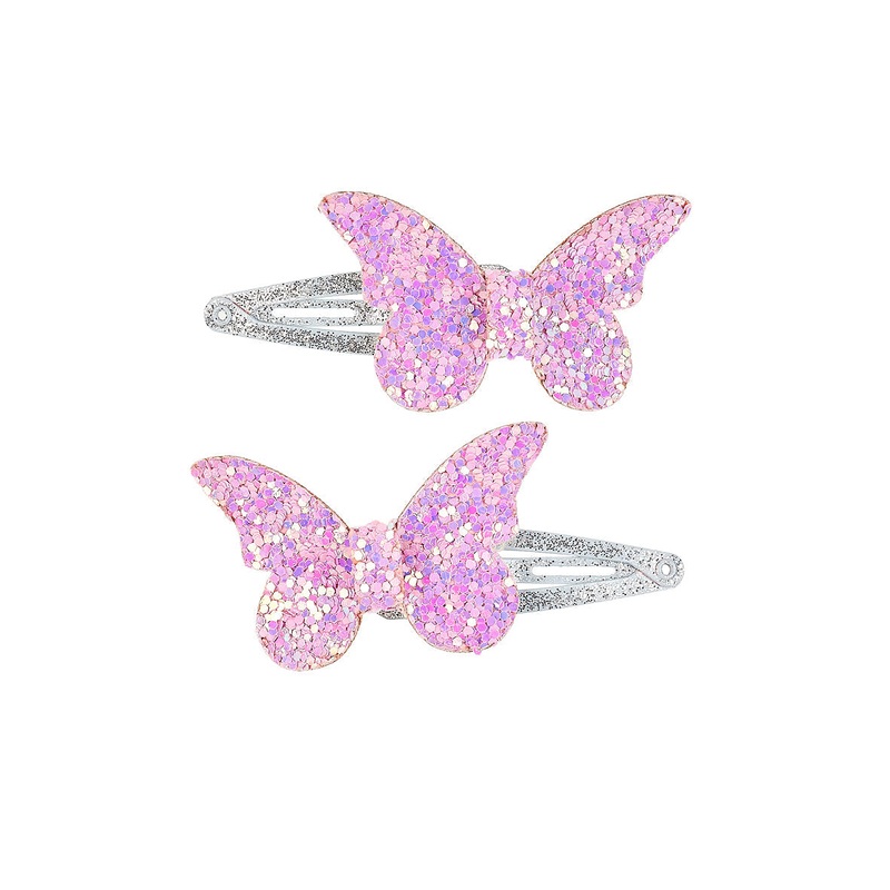 Souza Hair Clips Butterfly Pink