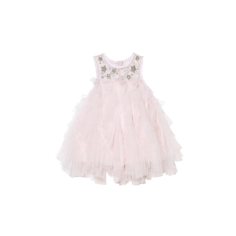 Tutu du Monde Bebe Starling Tulle Dress Crystal Pink