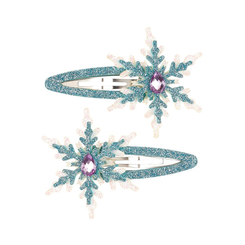 Souza Hair Clips Scotty Snow Flake