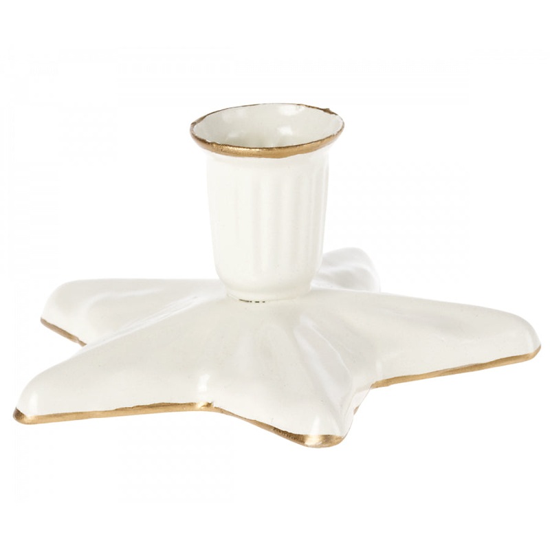 Maileg Candle Holder - Off White