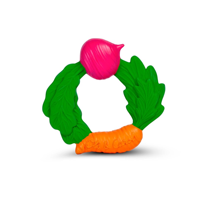 Oli & Carol Veggie Teething Ring
