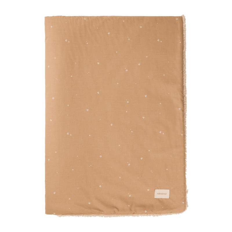 nobodinoz Stories Winter Kid Blanket Blush Little Cherries