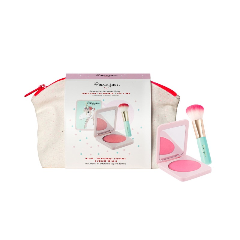 Rosajou Blush Set with Cotton Case