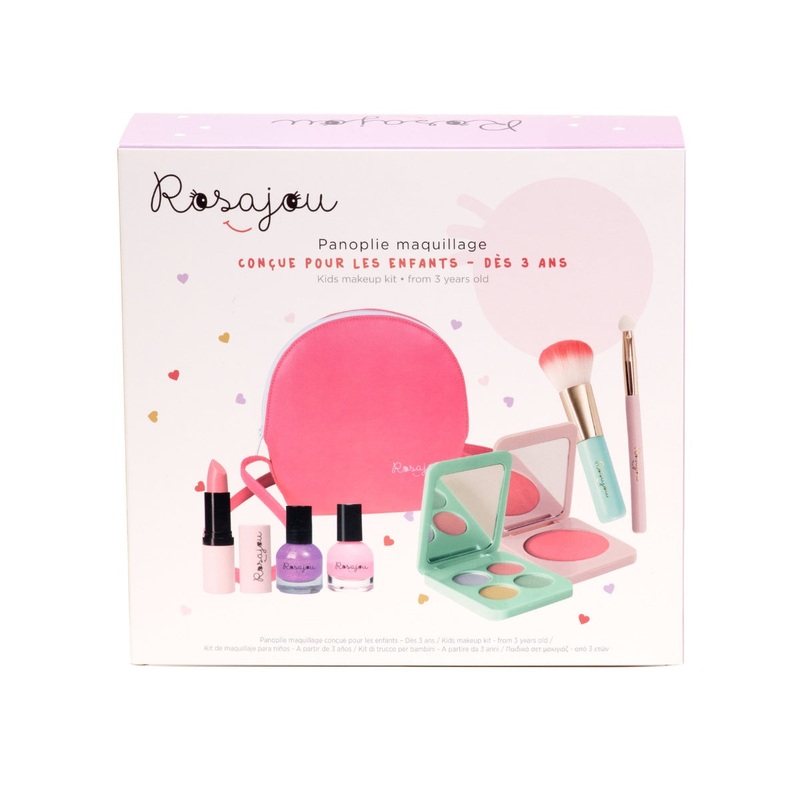 Rosajou Makeup Kit Luxe Edition Pink Bag