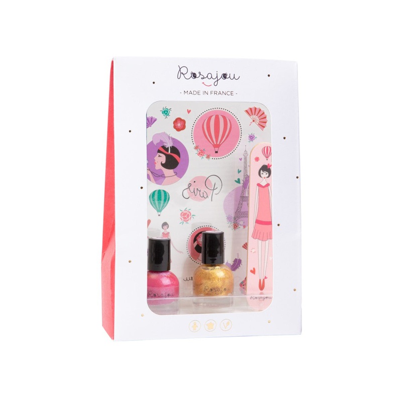 Rosajou Pretty Nail Kit Rubis + Chri