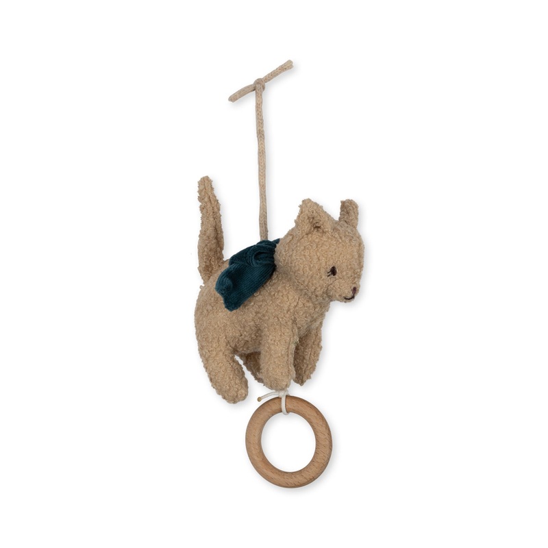 Konges Sljd Activity Music Cat Beige One Size