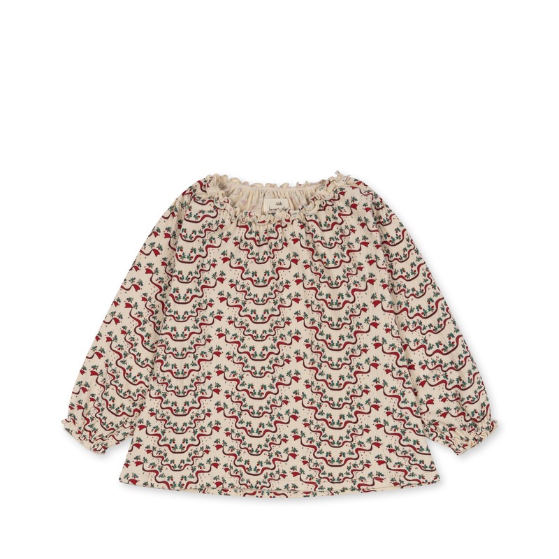 Konges Sljd Chleo Blouse GOTS Esta Rouge