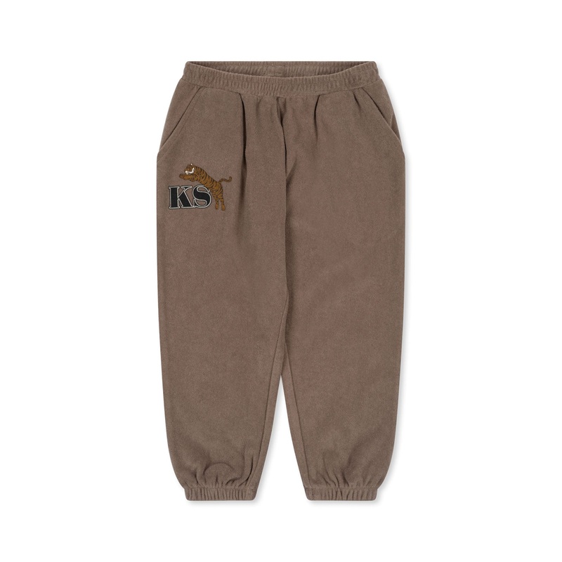 Konges Sljd Itty Tracksuit Pants GOTS Desert Taupe