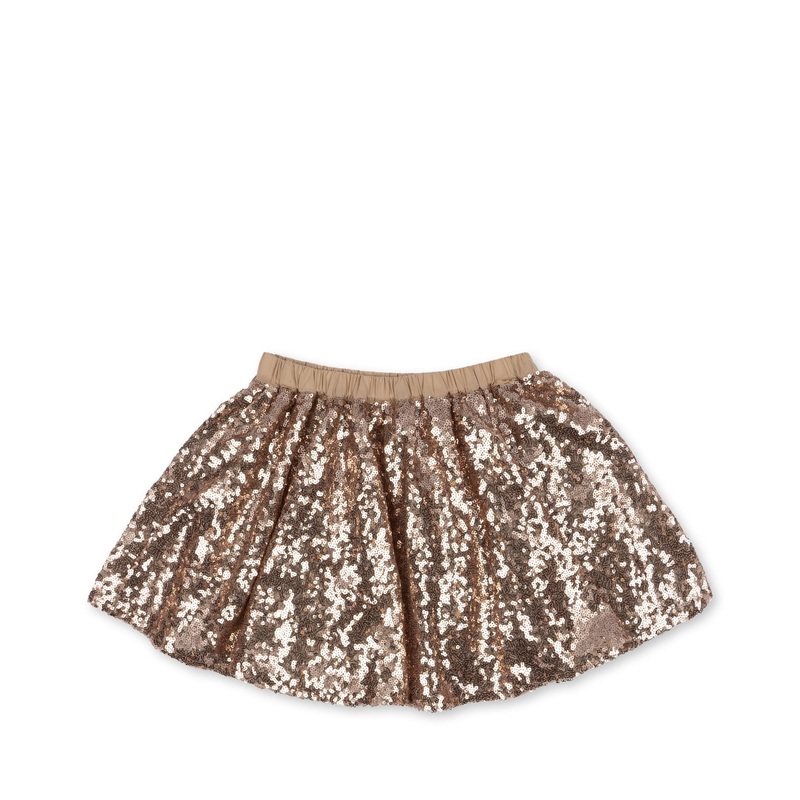 Konges Sljd Starla Sequin Skirt Gold Blush