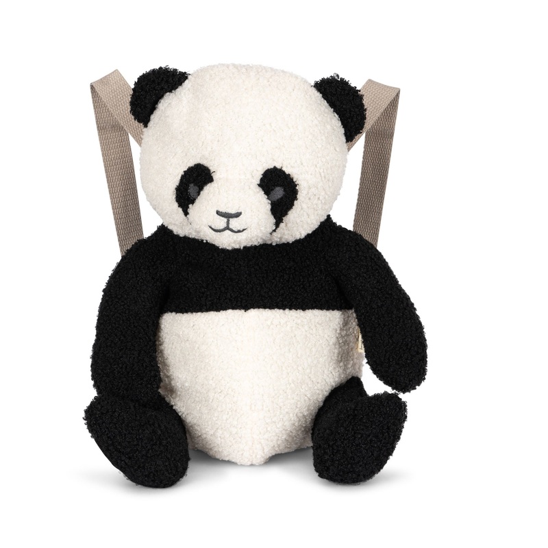 Konges Sljd Teddy Panda Backpack Off White One Size