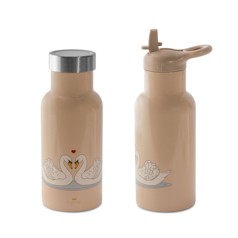 Konges Sljd Thermo Bottles Swan One Size