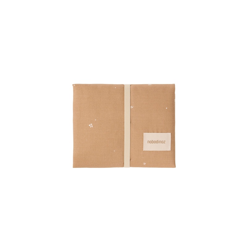 nobodinoz Stories Changing Pad Blush Little Cherries